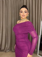 فستان  موف وان شولدر