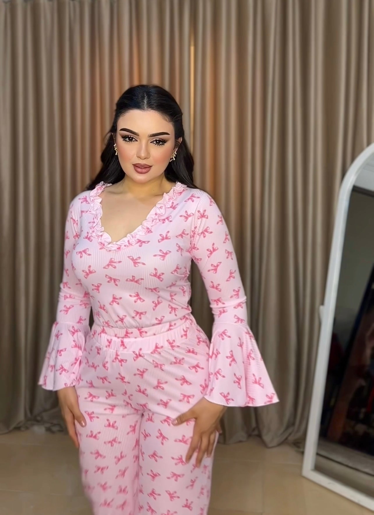 بيجامة فيونكات بينك