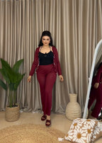 بيجامة نبيتي منقطة