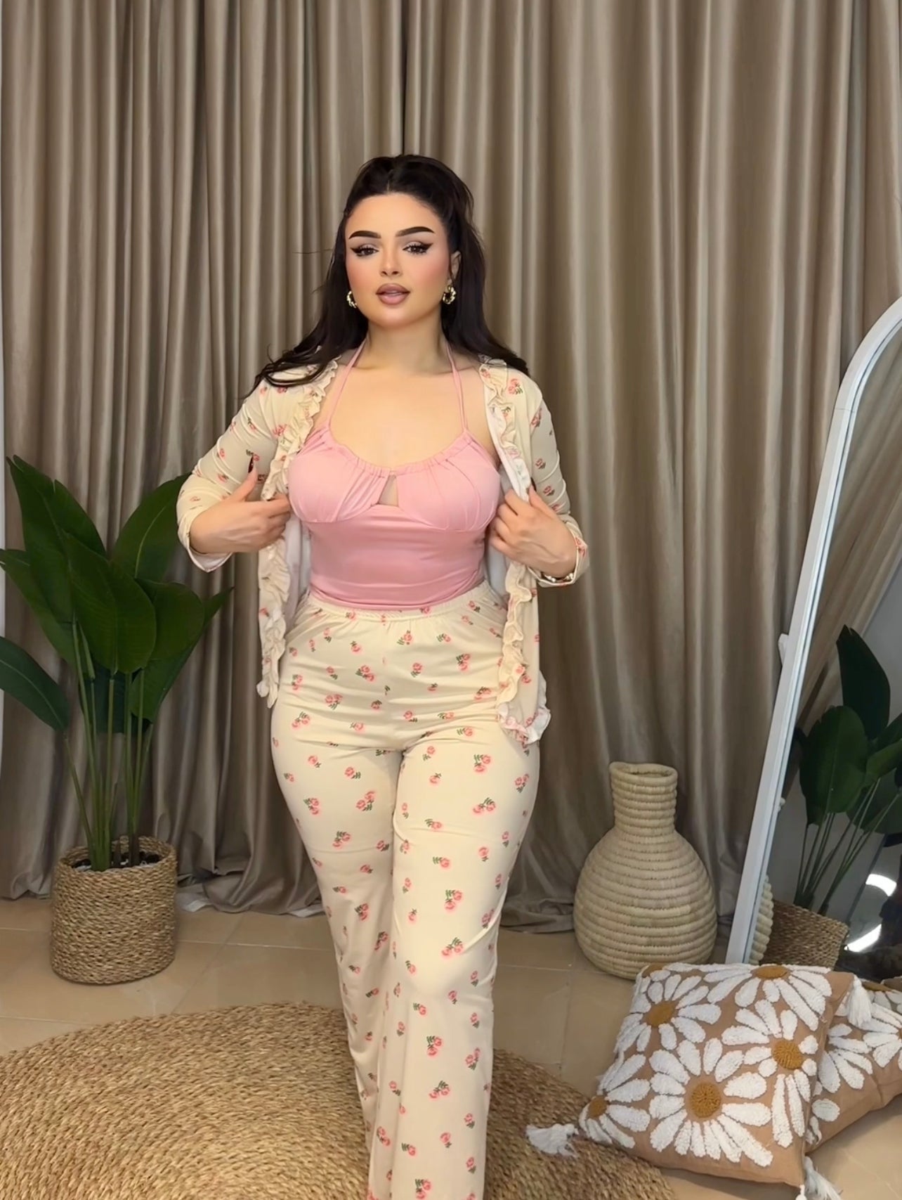 بيجامة ورد