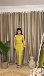 طقم اصفر شمس