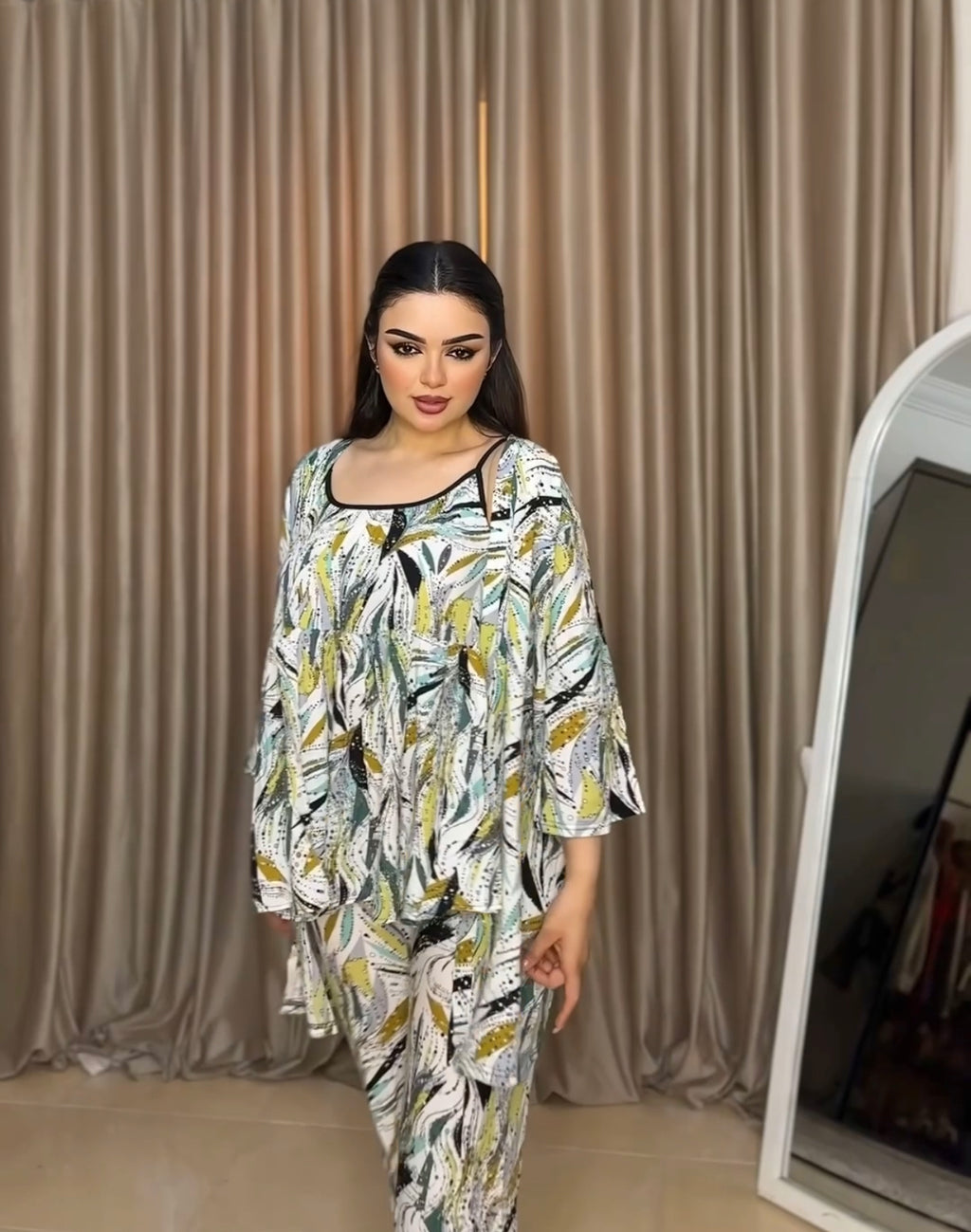 بيجامة فسكوز ريش