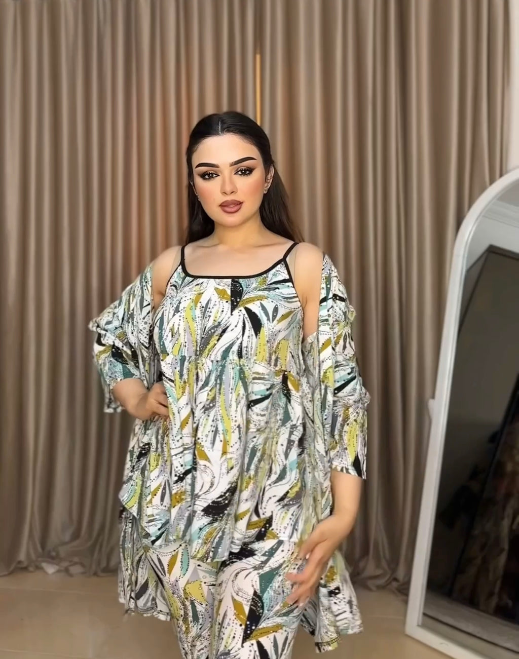 بيجامة فسكوز ريش