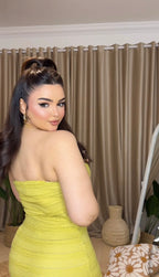 طقم اصفر شمس