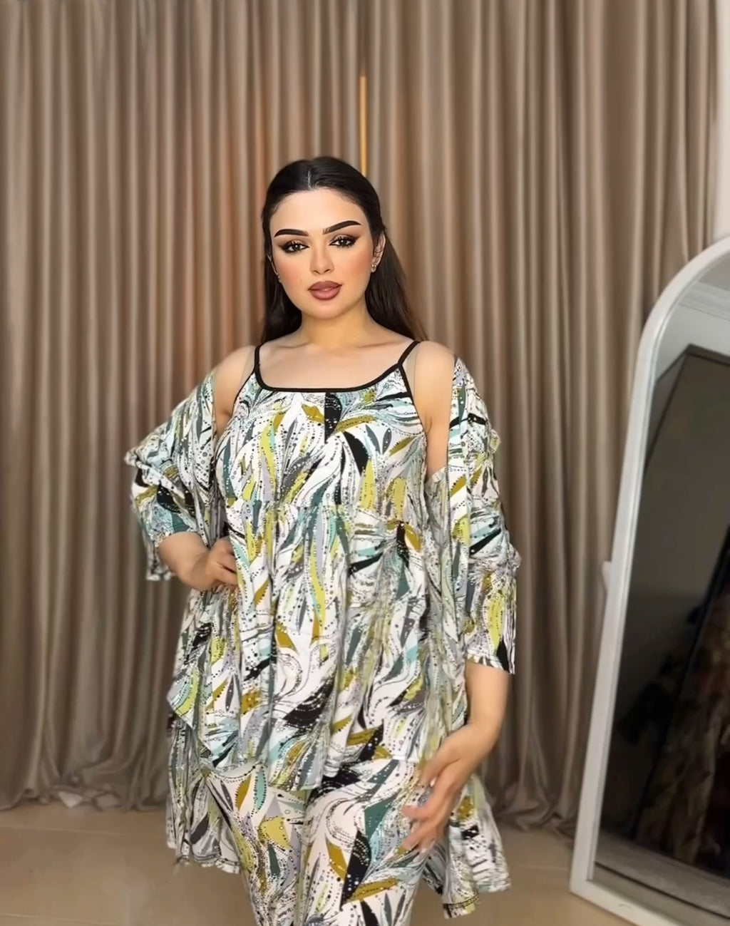 بيجامة فسكوز ريش