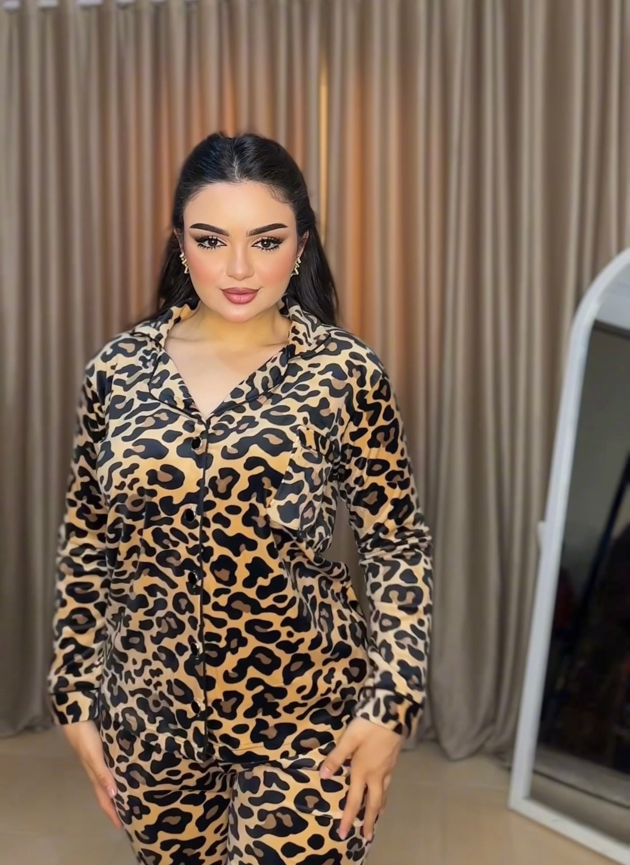 بيجامة تايجر قطيفة