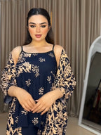 بيجامة فسكوز ورد