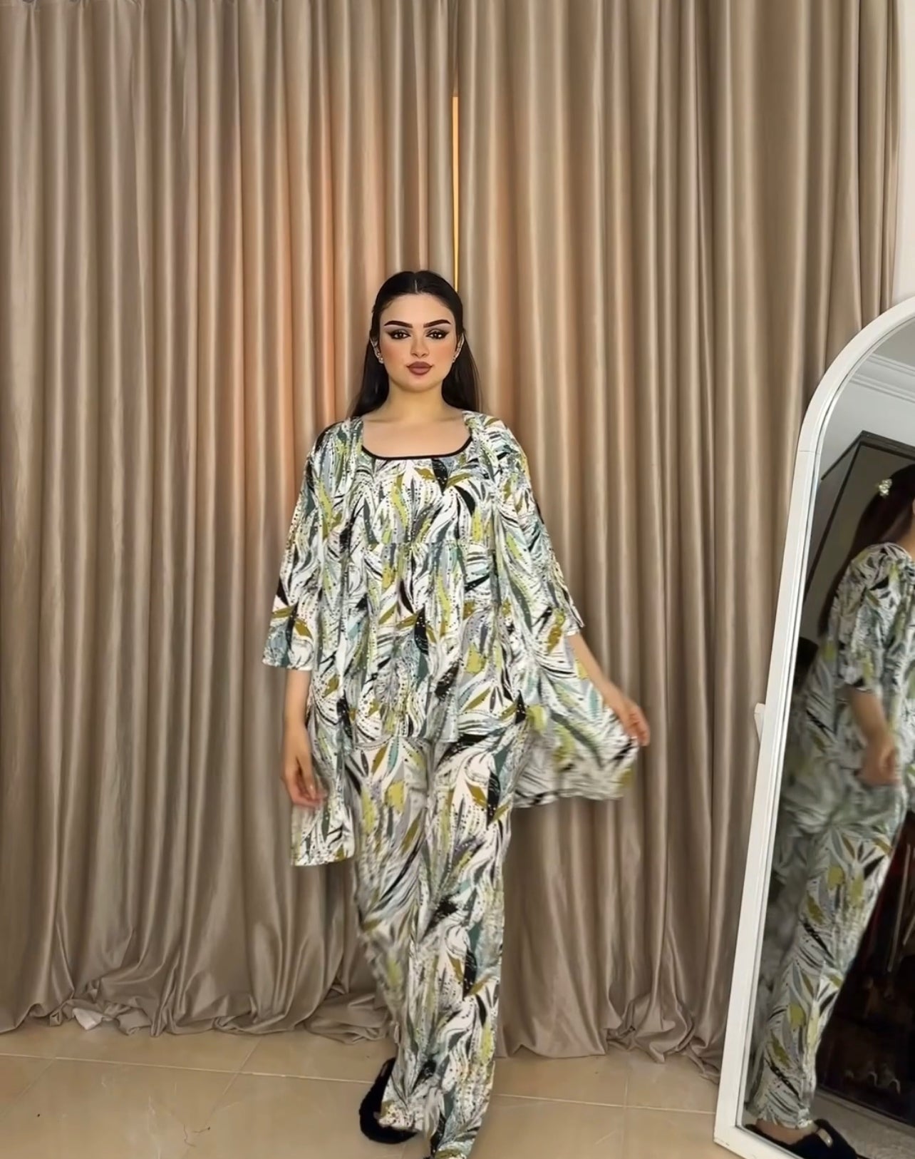 بيجامة فسكوز ريش