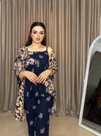 بيجامة فسكوز ورد