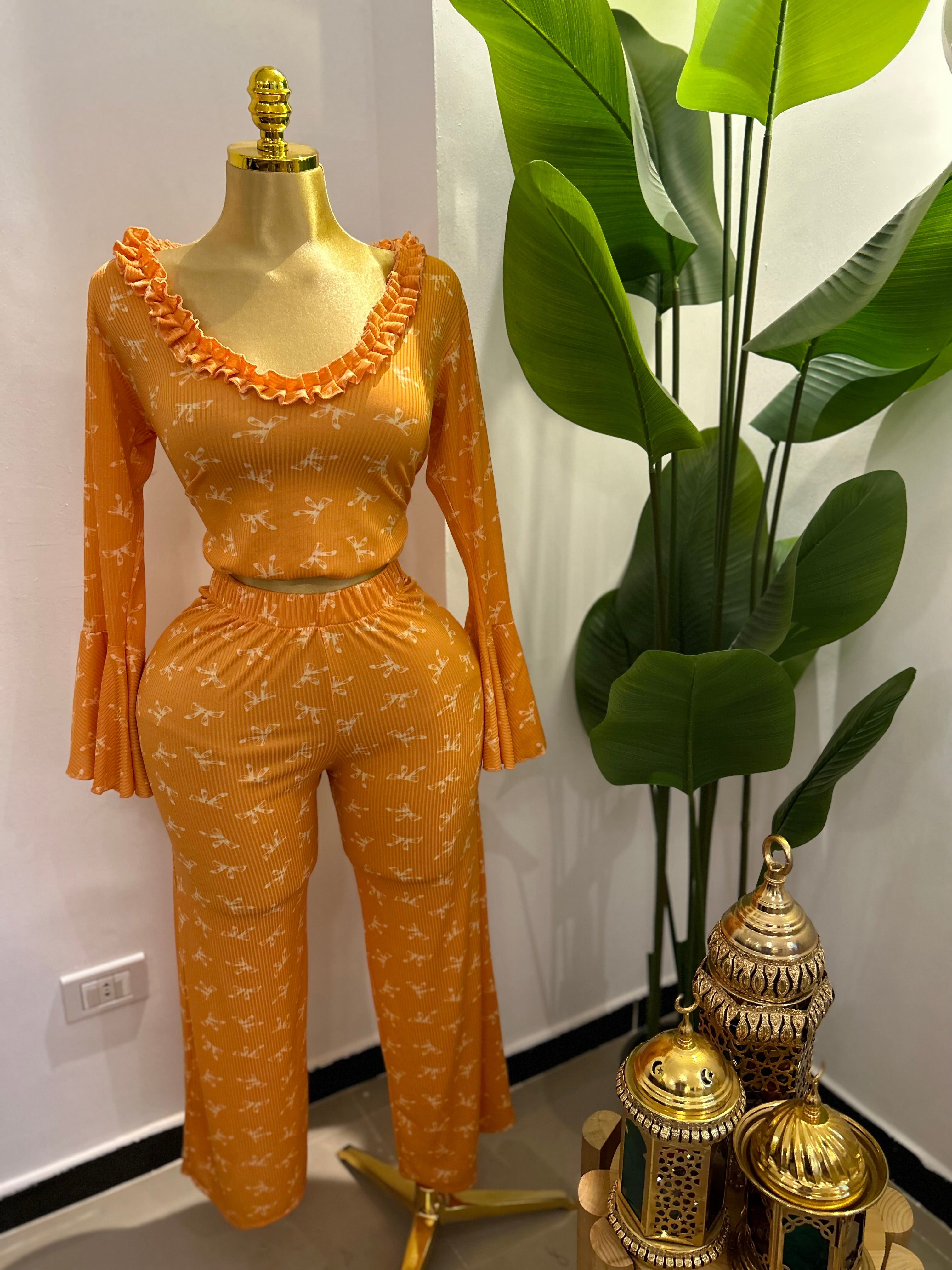 بيجامة اورانج فيونكات