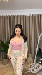بيجامة ورد