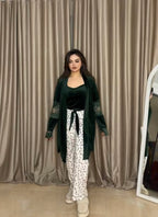 (الزيتي) يجامة قطيفة في دانتيل