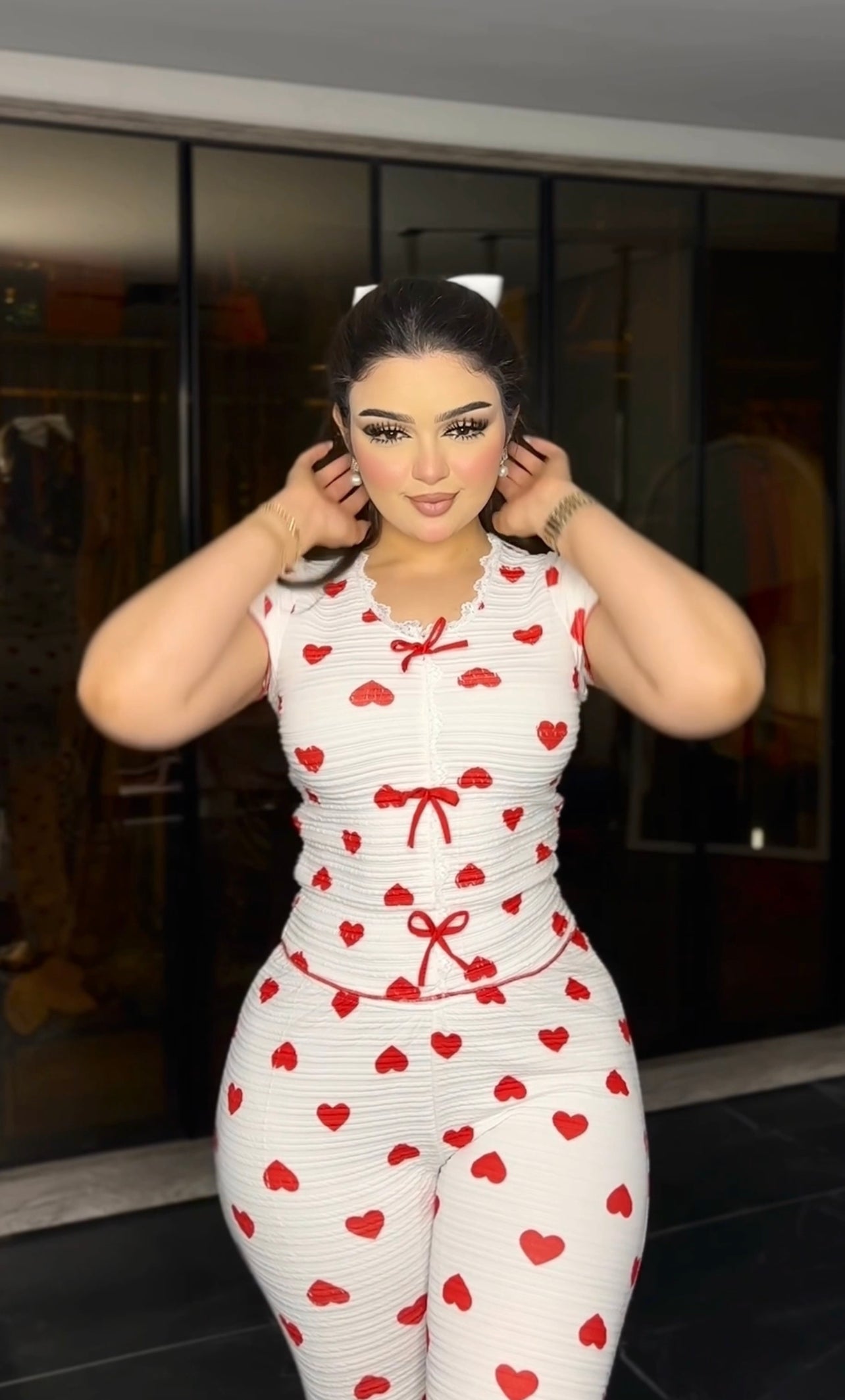 بيجامة قلوب