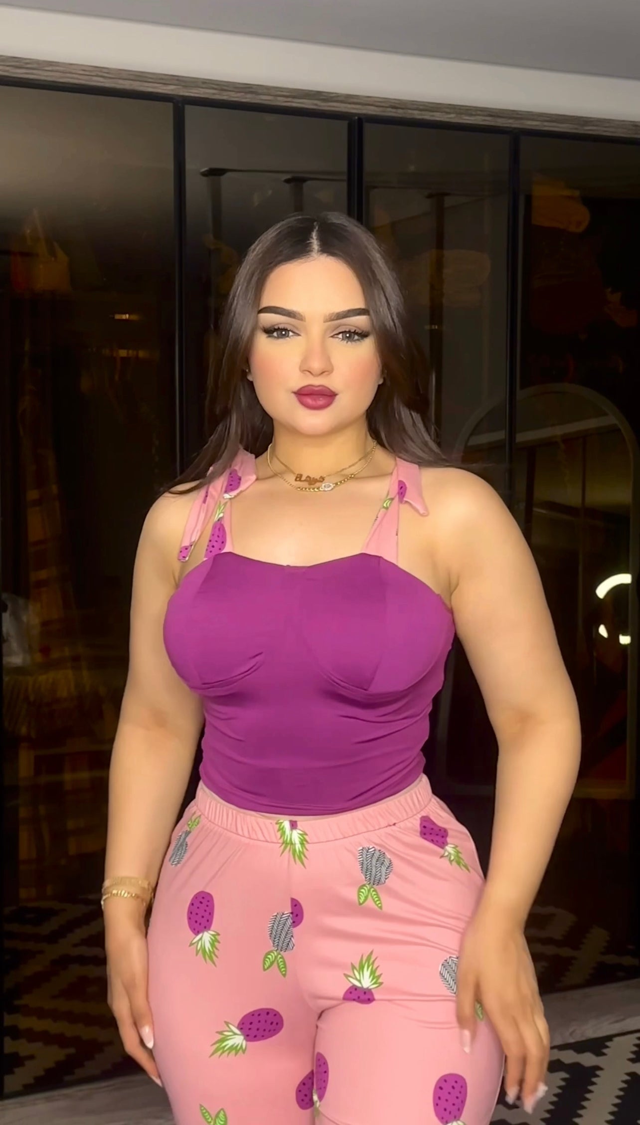 بيجامة اناناس موف