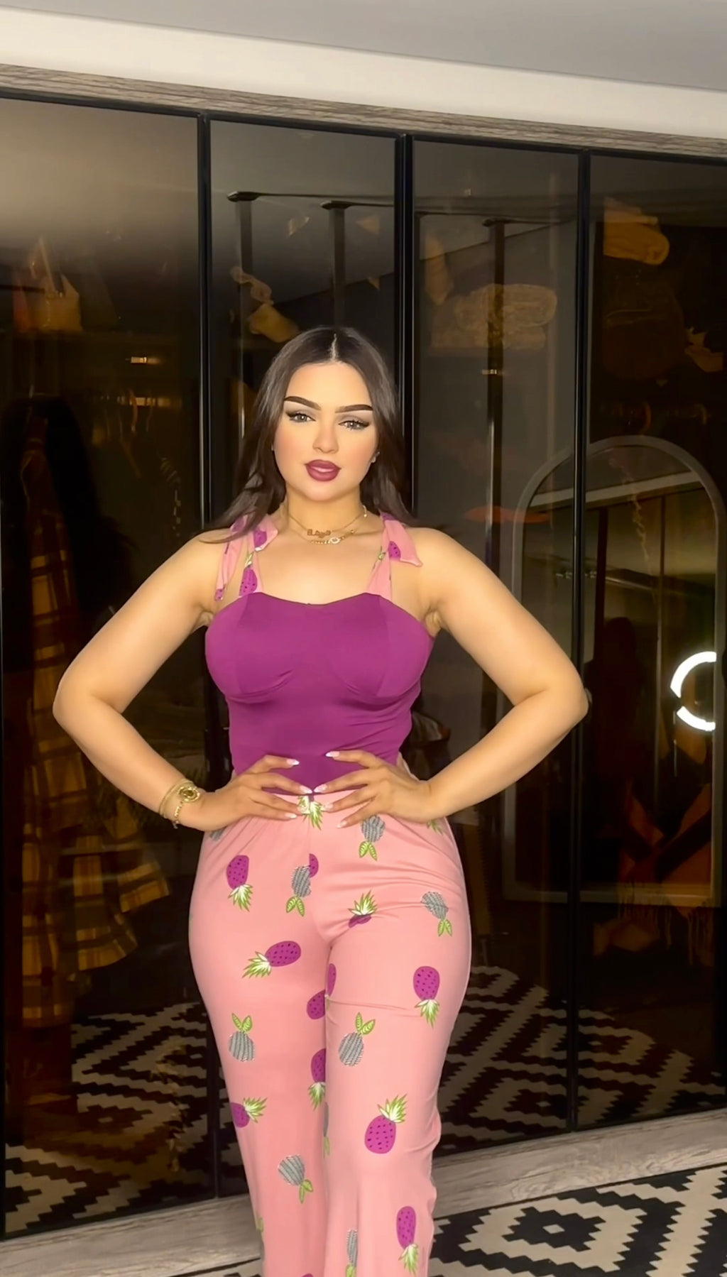 بيجامة اناناس موف