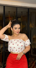 White dress set