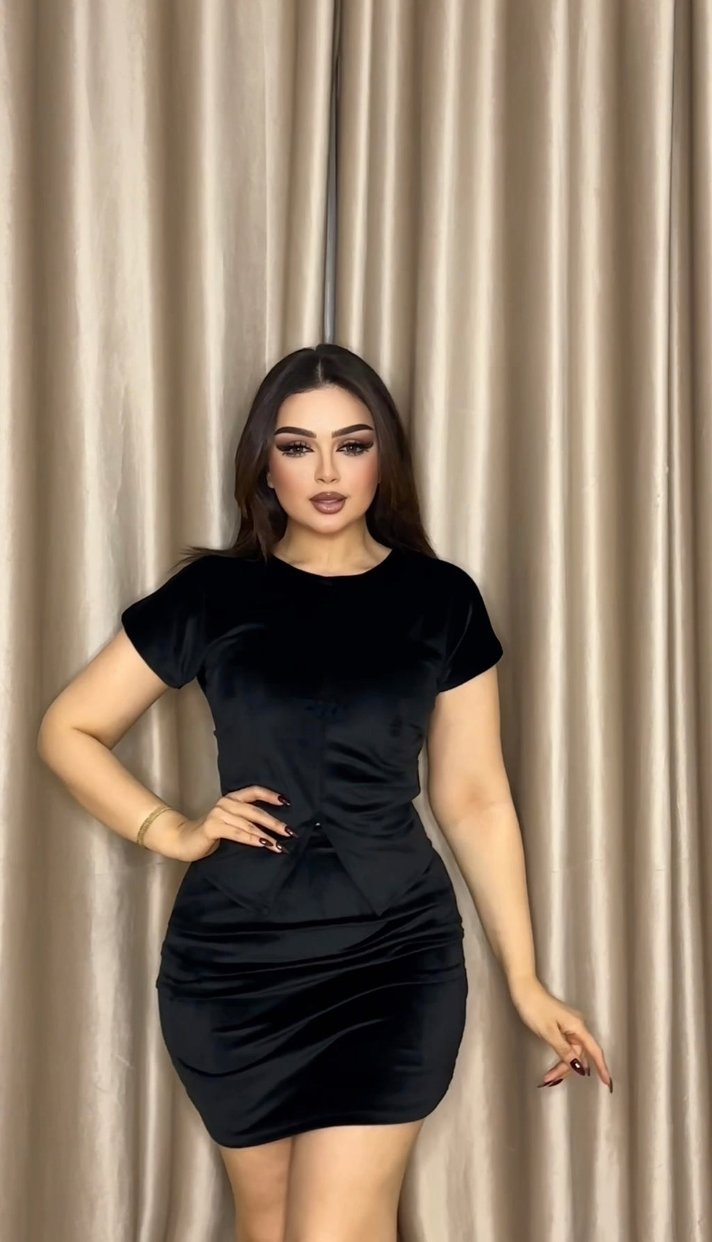 Half skirt set