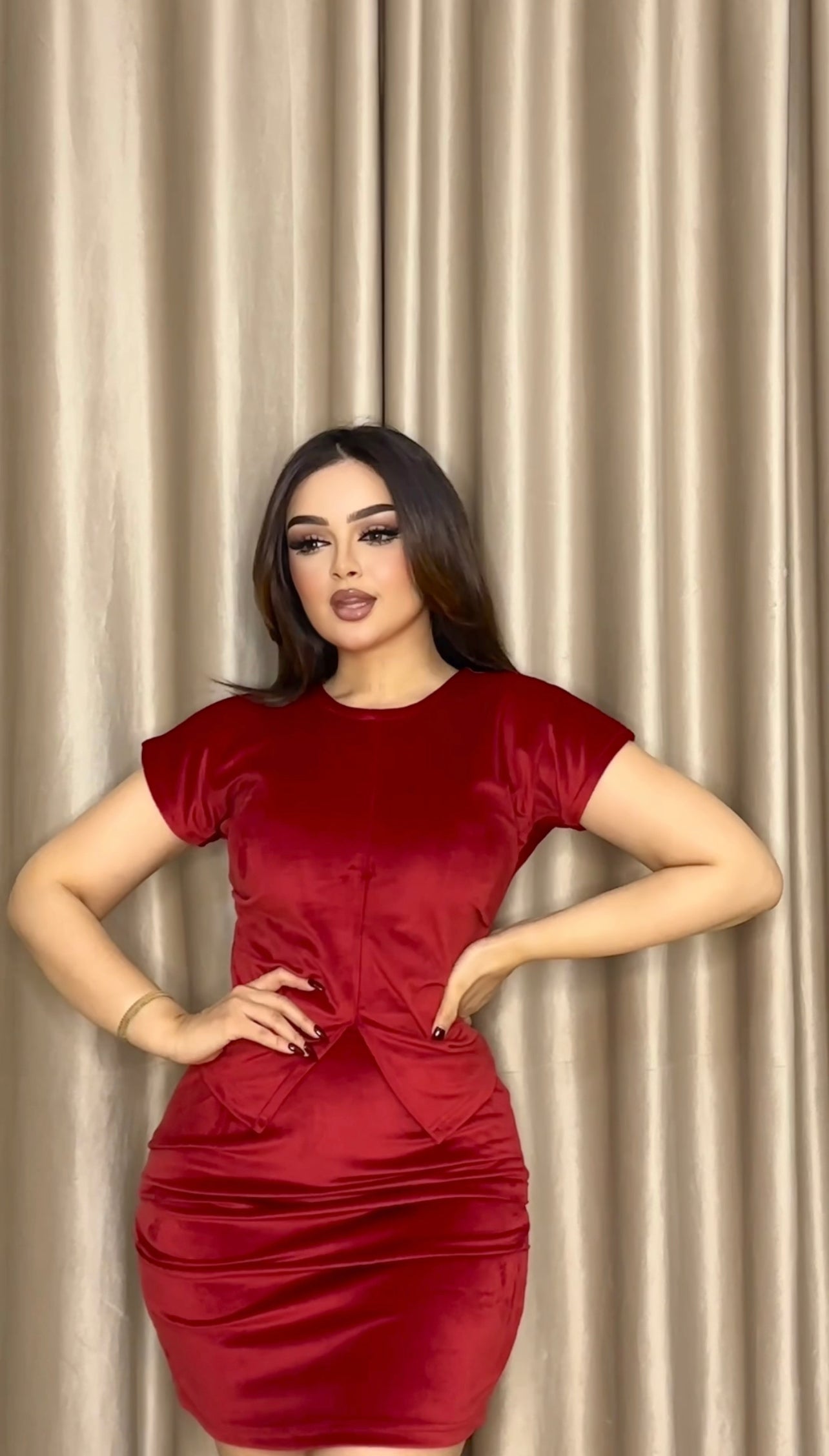 طقم جيبة نص