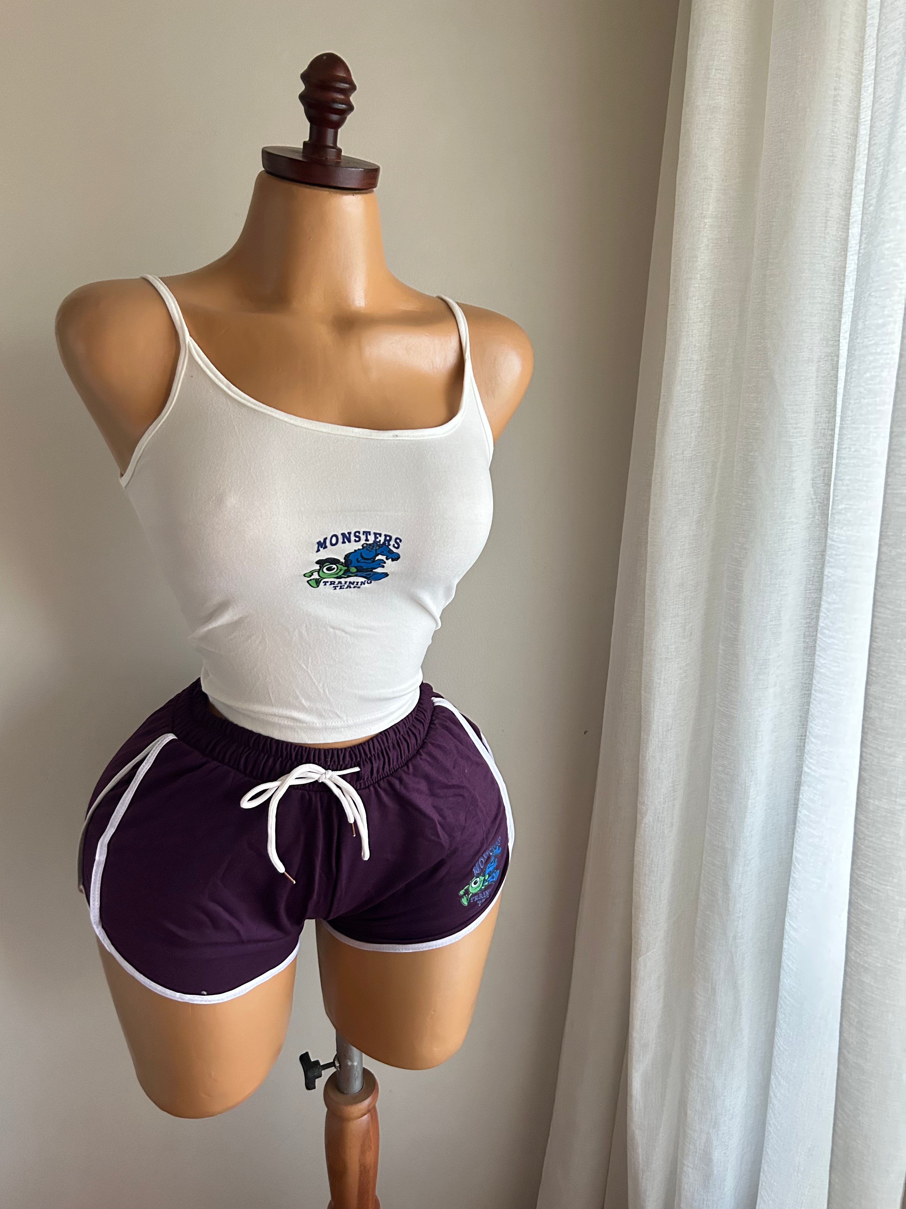 طقم شورت كورتي البعبع